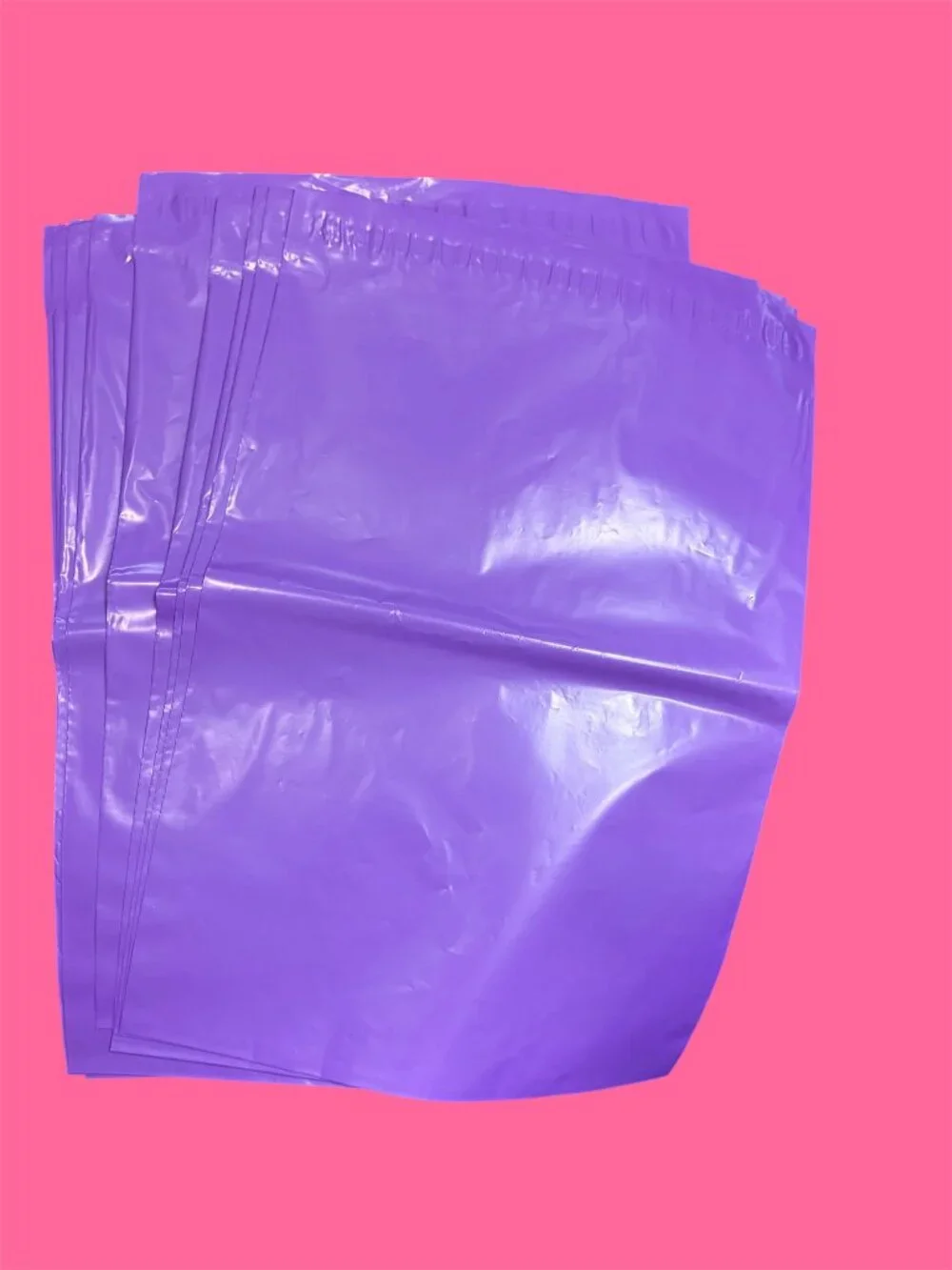10 X 14 POLYS IN PURPLE - GET 10 for $9
